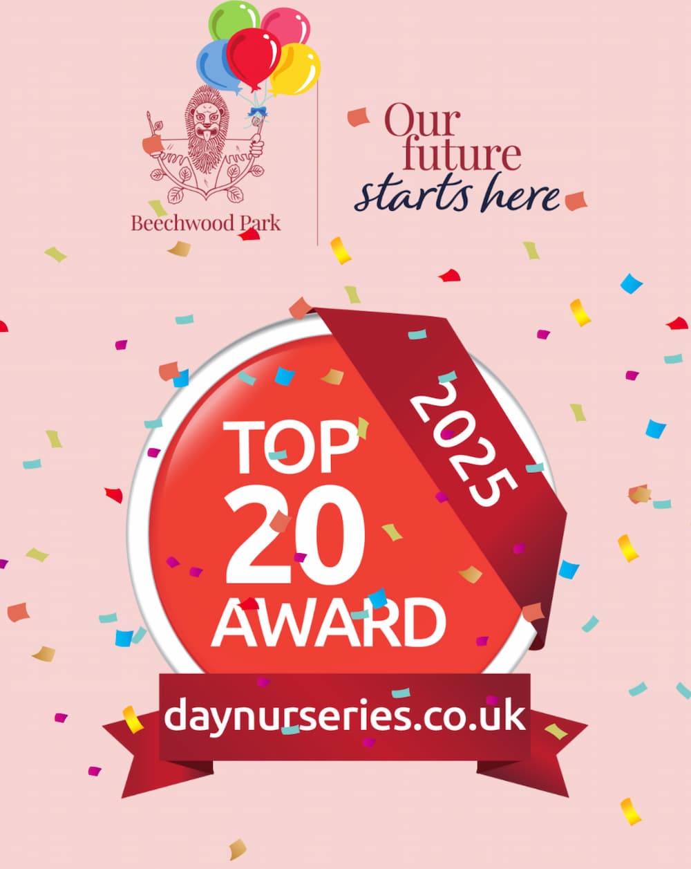 Woodlands Nursery Named One of the Top 20 Nurseries in the East of England 